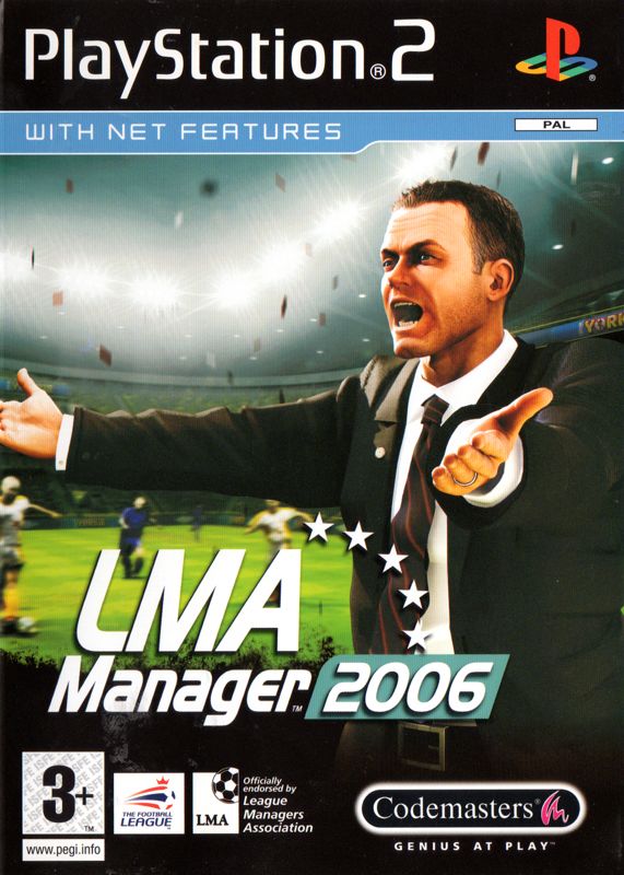 LMA Manager 2006 box art for Xbox